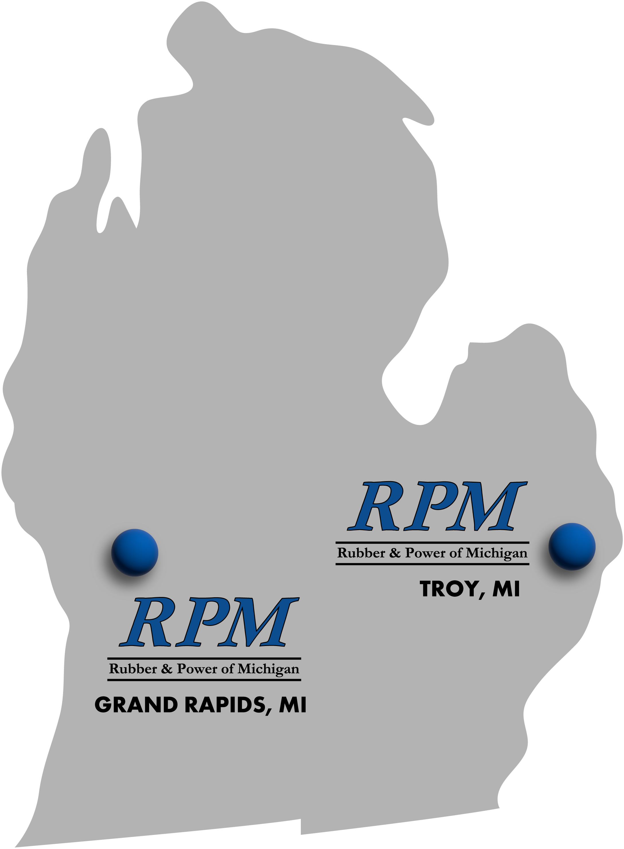 map of RPM locations