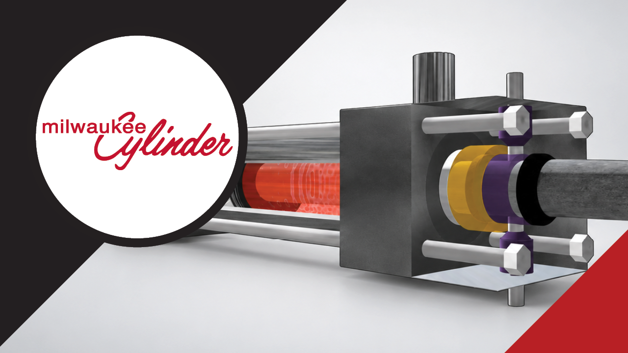 ABC Active Barrier Chamber hydraulic cylinder protection system from Milwaukee Cylinder for reducing